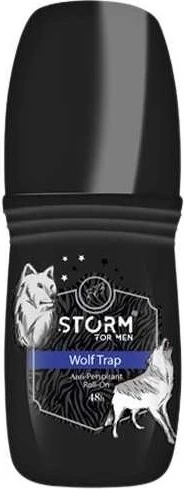Roll-on antiperspirant për meshkuj Storm Wolf Trap 50ml