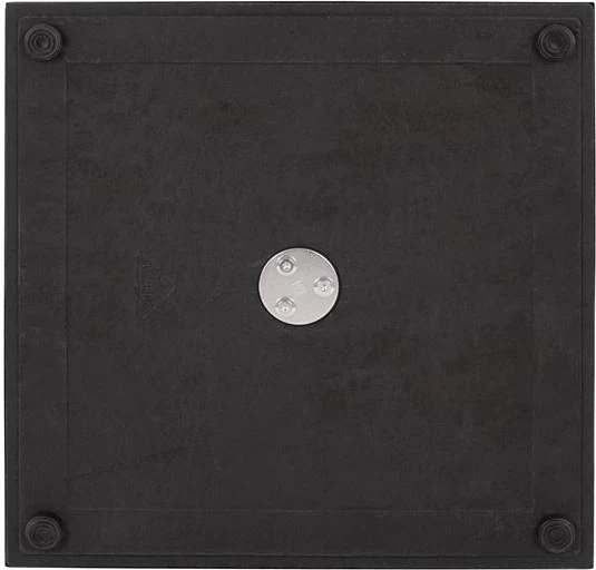 Bazë për bar, ngjyrë e zezë matte, 45x45x108cm, me rregullator, FH439