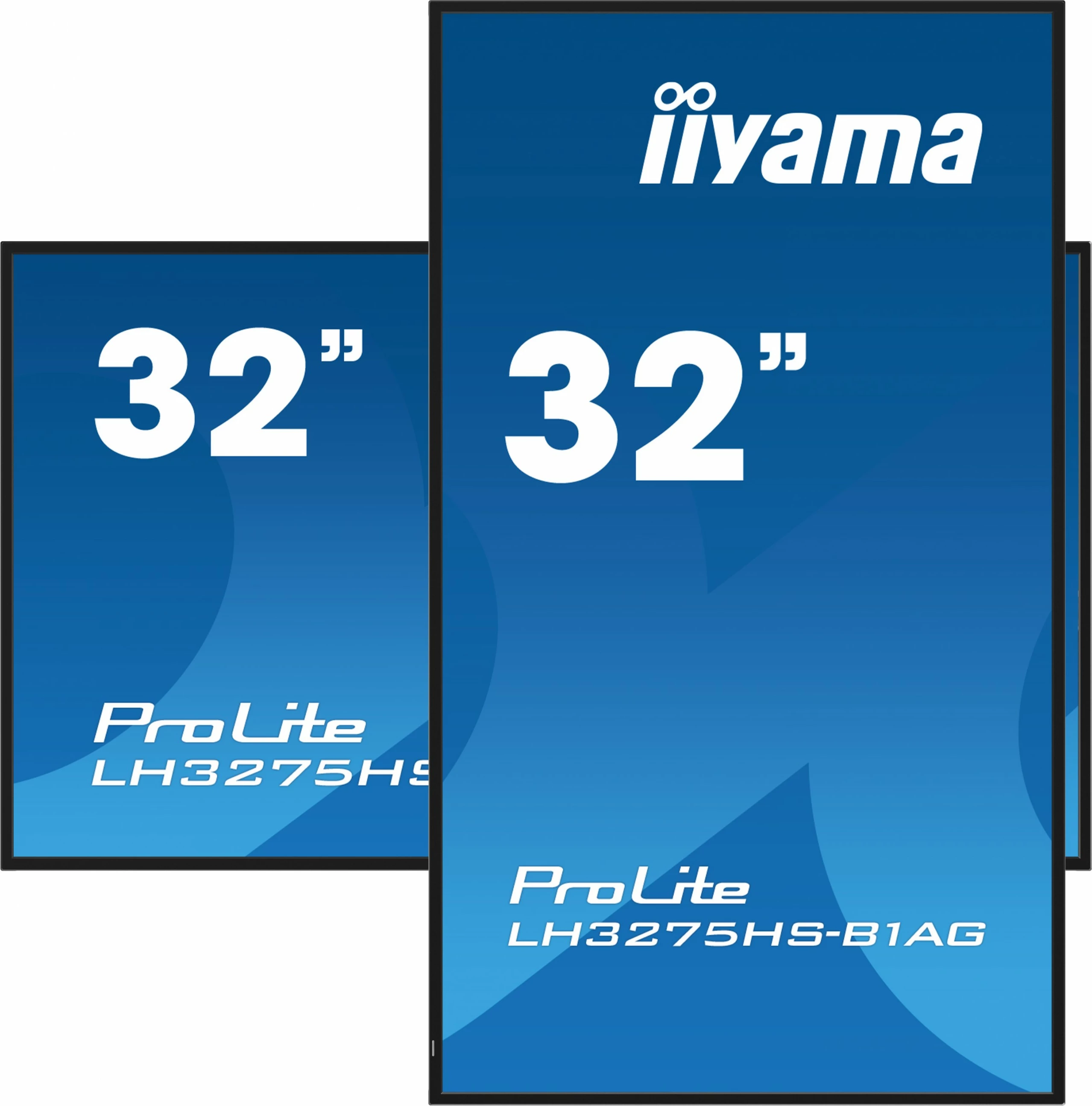 Monitor profesional iiyama LH3275HS-B1AG, 32", Full HD, Android OS, Wi-Fi, 24/7