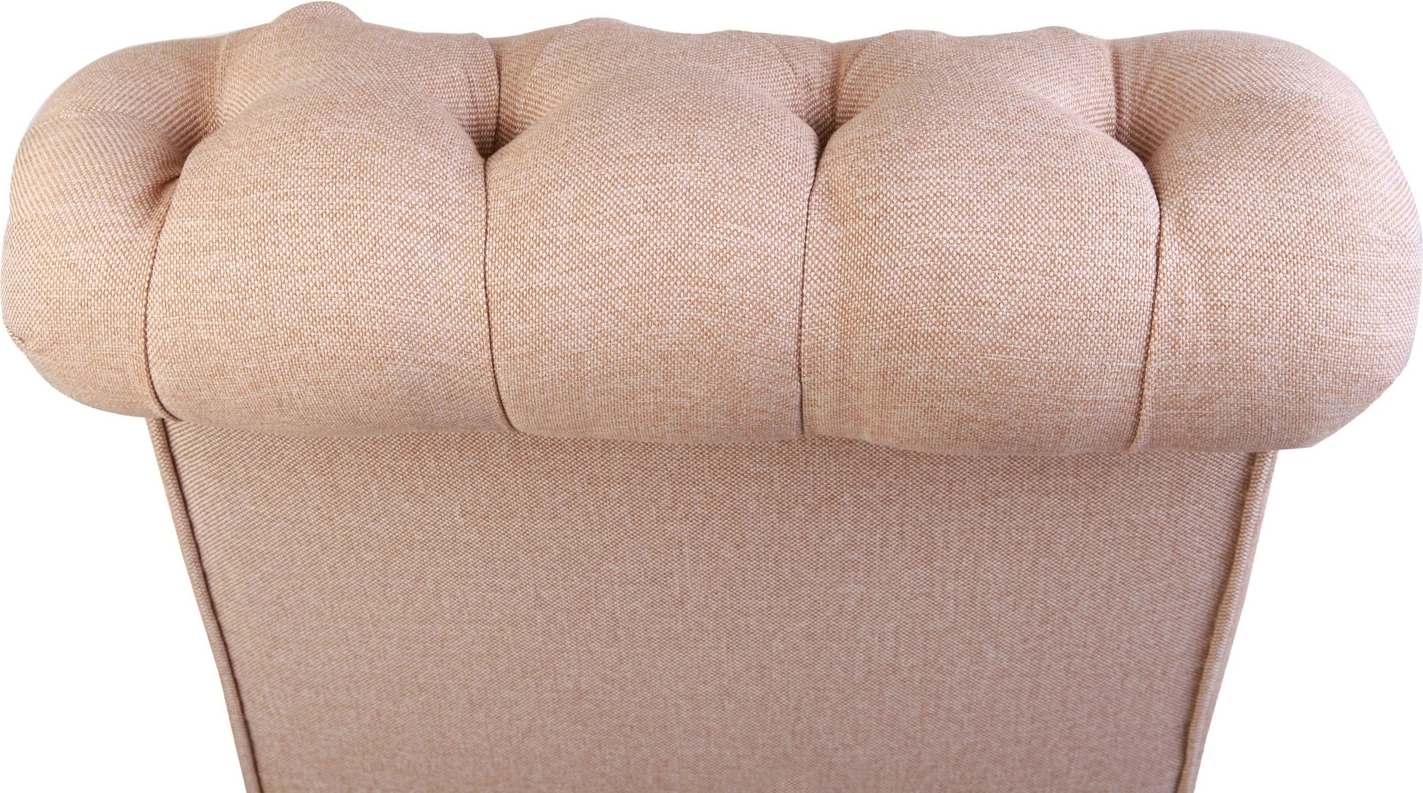 Karrige wing Atelier del Sofa, San Jose, ngjyrë kafe e qumështit