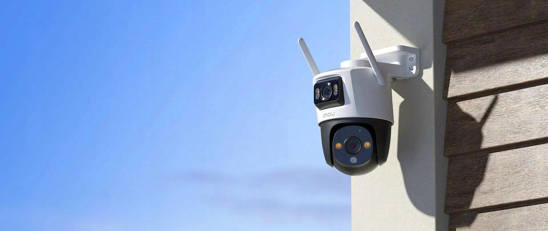 Kamerë sigurie IP IMOU Cruiser Dual IPC-S7XP-8M0WED-0360B 8MP (3MP+5MP) Wi‑Fi 6 PTZ IP66, e bardhë/zezë