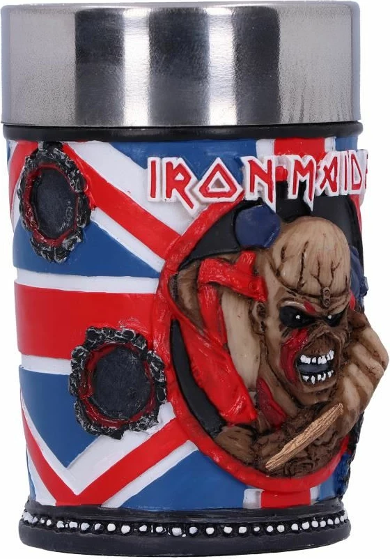 Gotë koleksionuese NEMESIS NOW Iron Maiden "The Trooper" 7 cm, me insert inox, shumëngjyrëshe