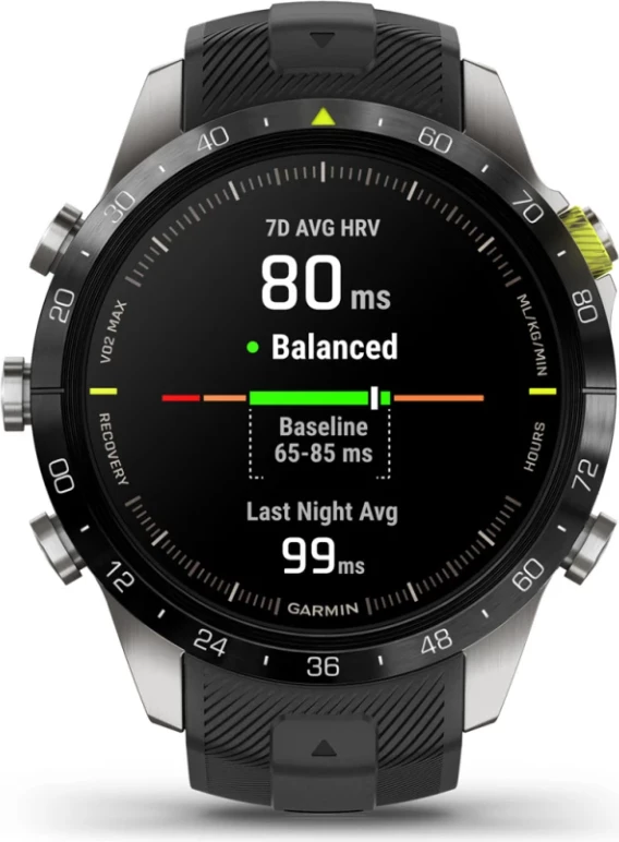 Smartwatch MARQ® Athlete (Gen 2) Grade 5 Titanium, 46 mm