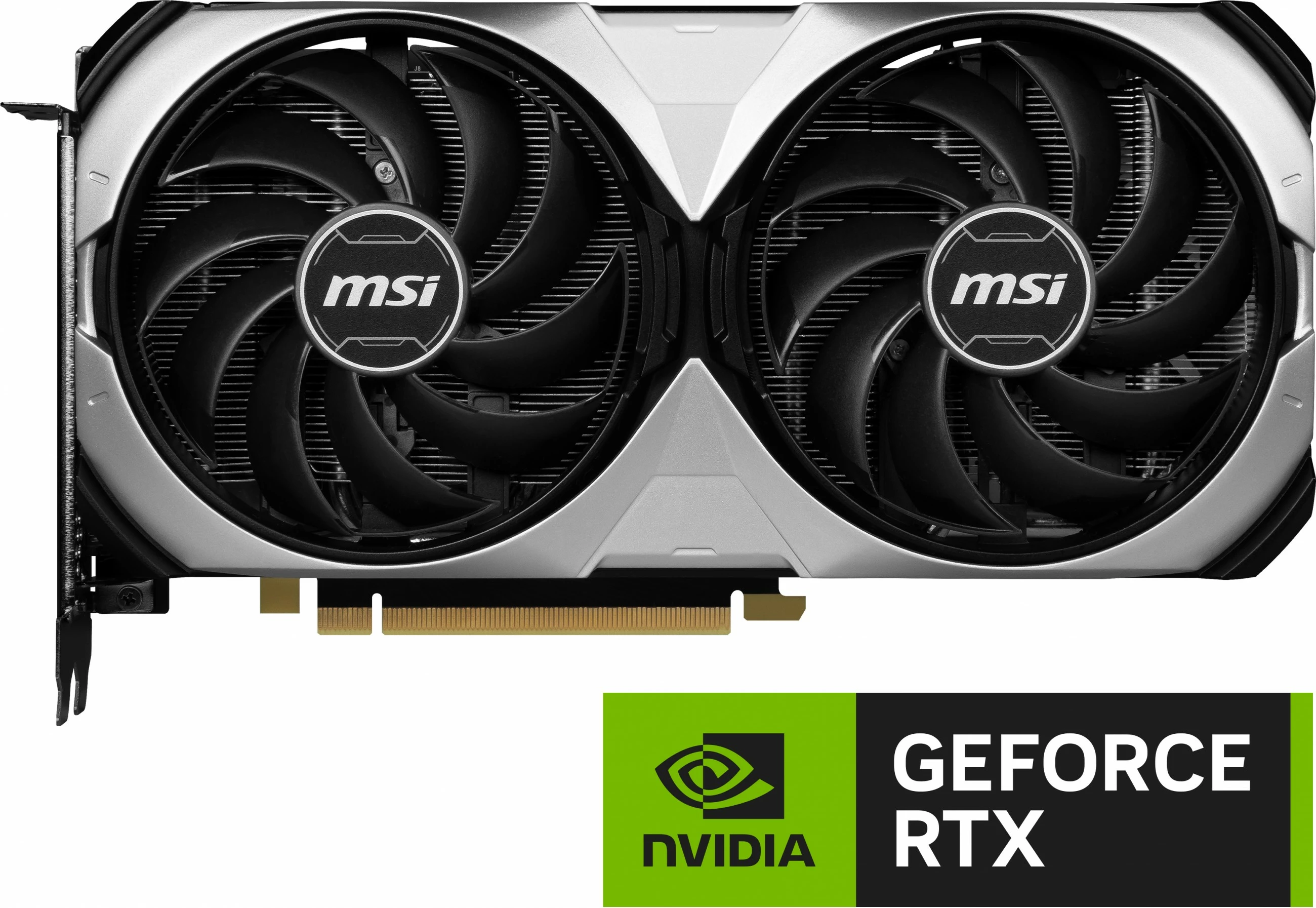 Kartelë grafike MSI VENTUS GeForce RTX 4070 Ti SUPER 16G 2X OC, 16 GB, PCI Express 4.0, e zezë/argjend