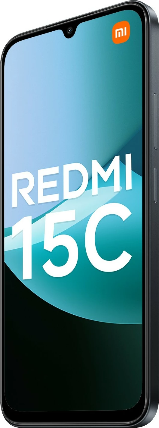 Celular Xiaomi Redmi 15C, 4GB RAM, 256GB, dual sim, midnight black