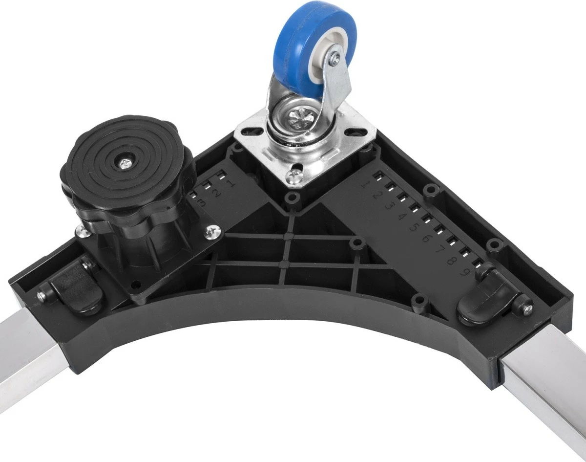 Bazë universale e lëvizshme Maclean MC-855, e zezë/argjendtë