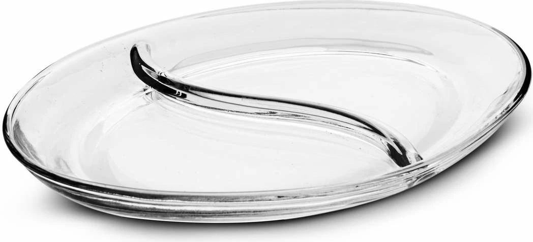 Set pjata mengjesi Hermia PD1222GCL, 2 copë, transparente