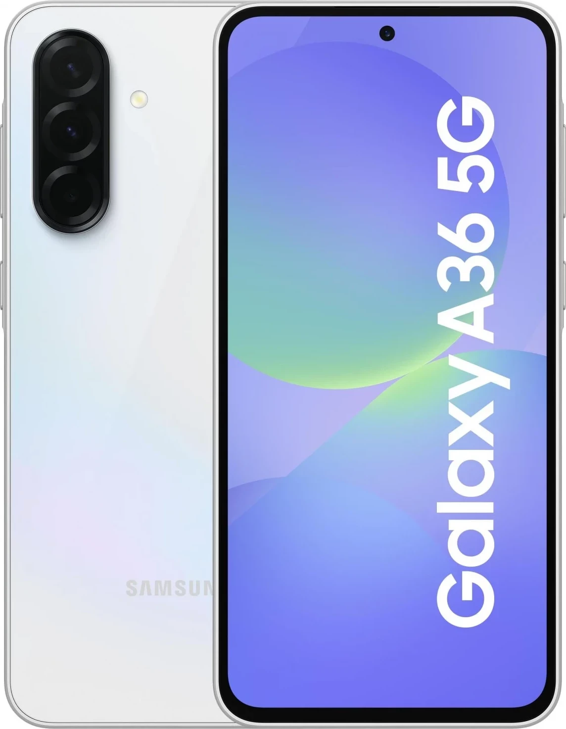 Celular Samsung Galaxy A36, 6.7", 8+256GB, 5G, i bardhë