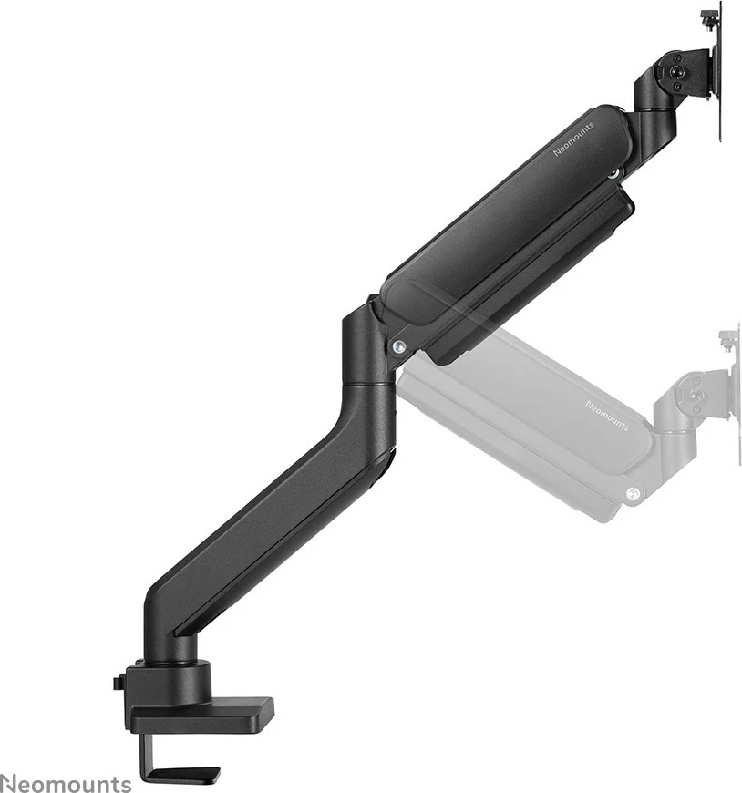 Krah monitori Neomounts DS70-450BL1, gas spring, 17-42 inç, 15 kg, e zezë