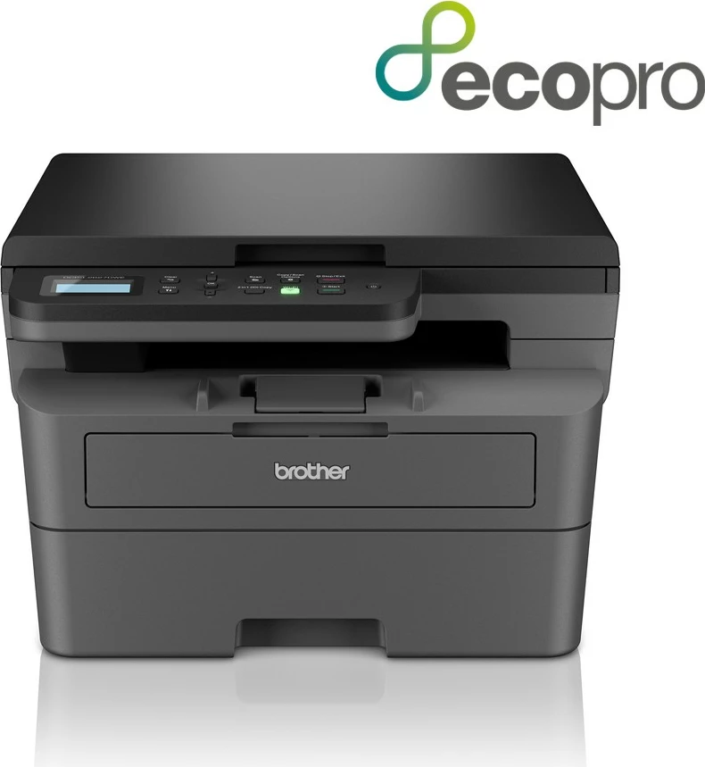 Printer laser Brother DCP-L2627DWE, 3-në-1, mono, Wi-Fi, EcoPro, i zi