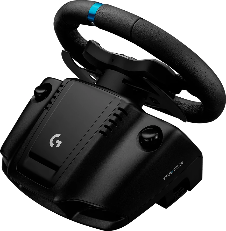 Timon garash Logitech G923 me pedale, USB, për PC/PS, i zi