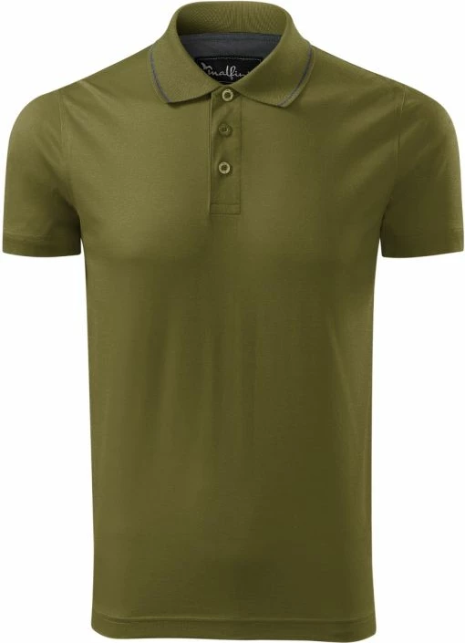 Polo maicë Malfini për meshkuj, jeshile