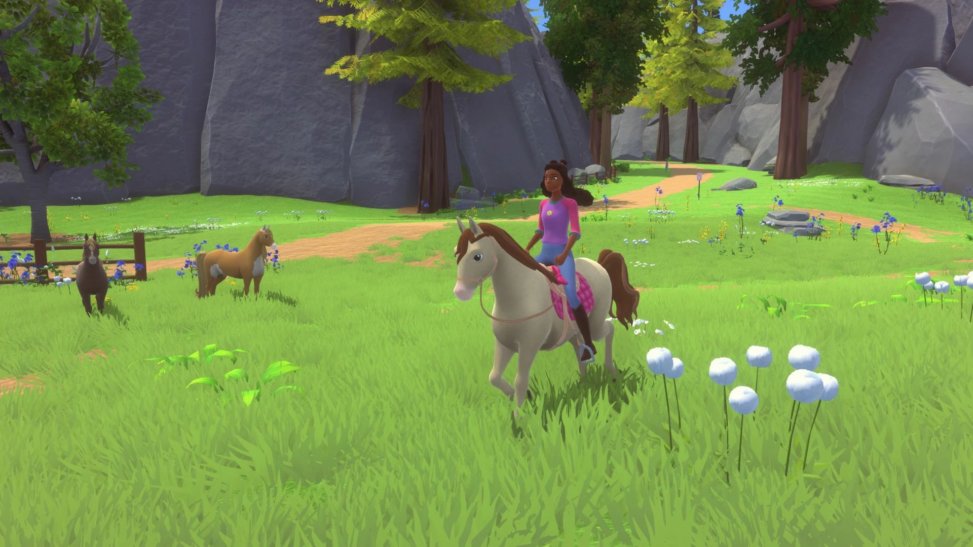 Video lojë Xbox Outright Games Barbie: Horse Trails, Xbox Series X/Xbox One, PEGI 3