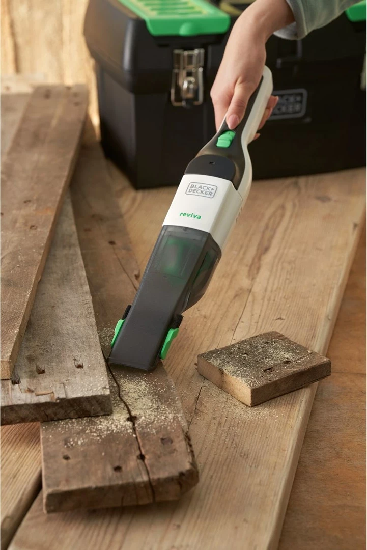 Fshesë dore BLACK+DECKER REVHV8C-QW, pa qese, e bardhë