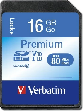 SD kartelë Verbatim 16 GB SDHC Class 10