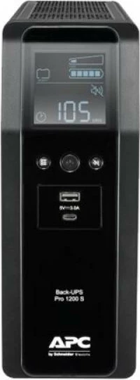 UPS APC Back-UPS Pro BR1200SI 1200VA 8 dalje AVR LCD USB, bejxhe