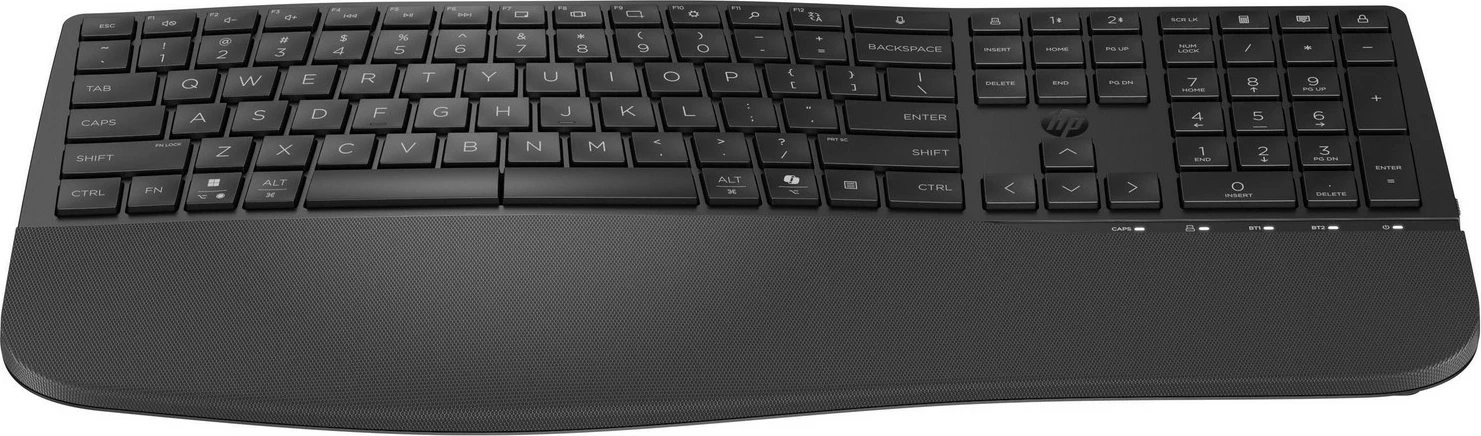 Tastierë me maus HP 680 Comfort Dual-Mode, wireless, Bluetooth, e zezë