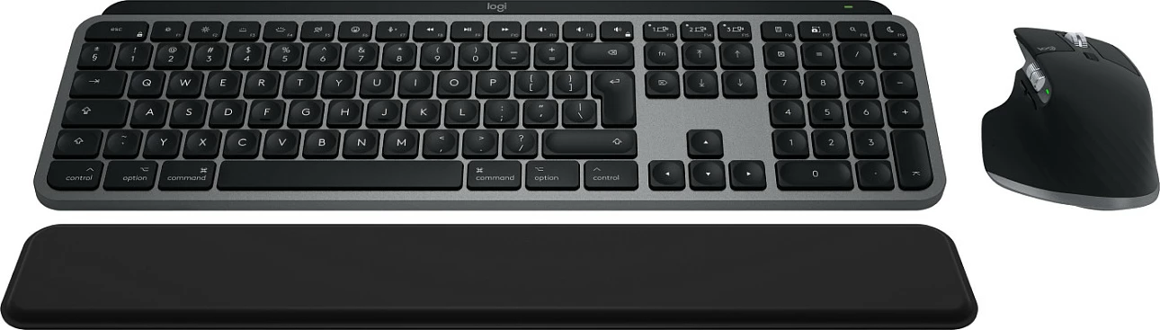 Kasë tastierë dhe maus Logitech MX Keys S Combo for Mac, wireless, LED, USB Type-C, e zezë