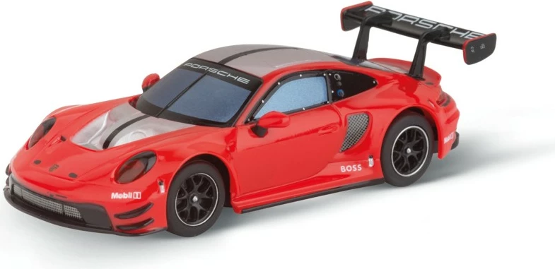 Model makine sportive Carrera Porsche 911 GT3 R, ndriçim, e kuqe