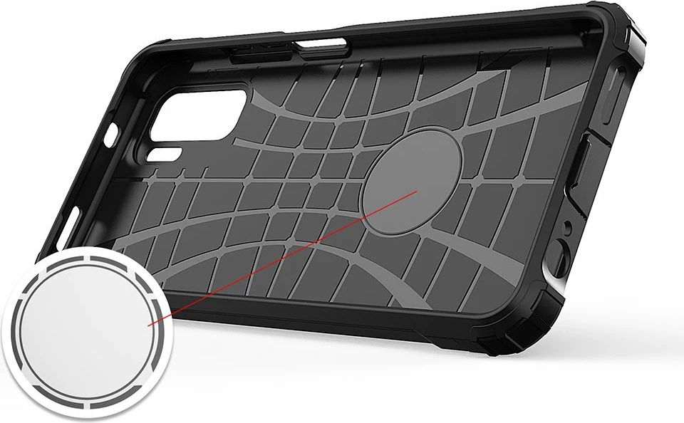 Mbështjellës Hurtel Hybrid Armor për Xiaomi Redmi Note 11T 5G / Redmi Note 11S 5G / Poco M4 Pro 5G, Blu