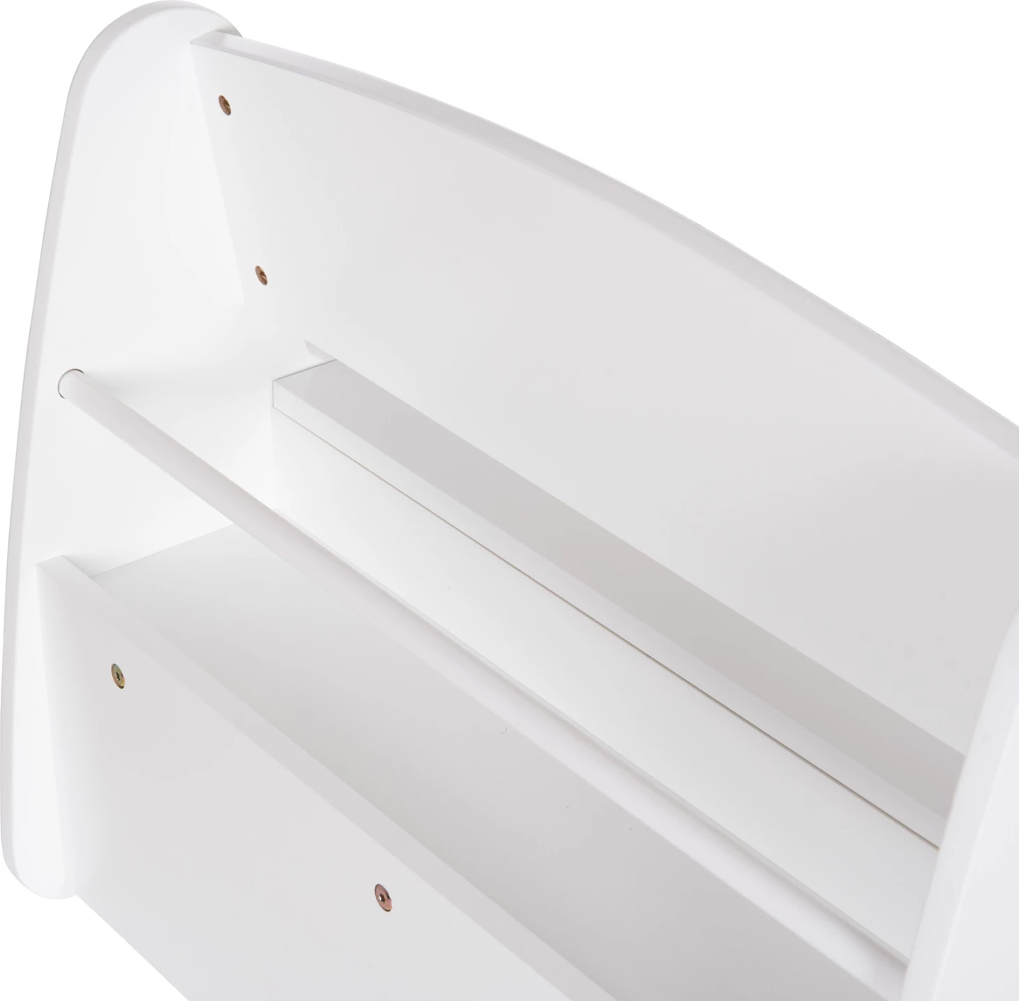 Bankë për fëmijë me hapësirë për ruajtje, stil Montessori, e bardhë, RICKI FH18342.03, 63x43x47cm