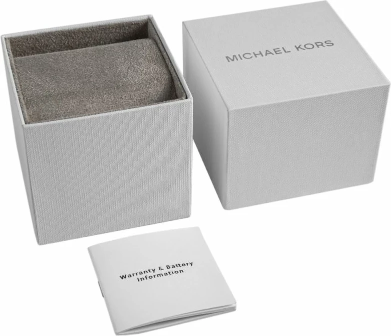 Orë dore femra Michael Kors Slim Runway MK7543, kafe