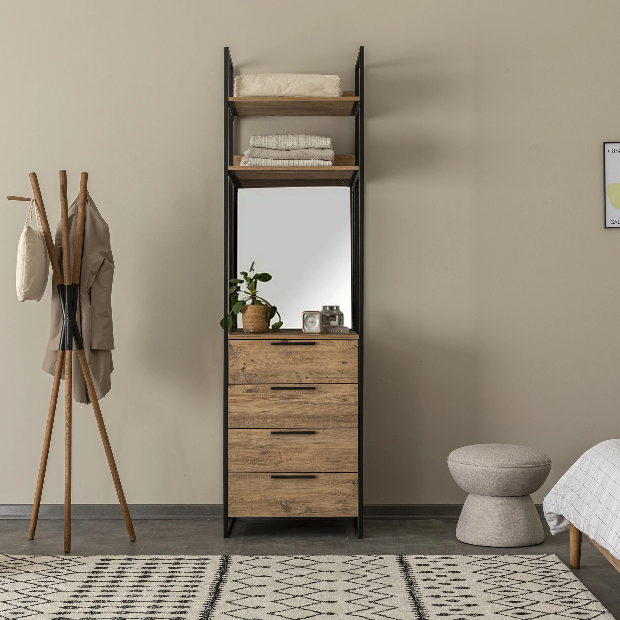 Set garderobash Skye Decor, ngjyrë pishë Atlantike, Dynamic-51