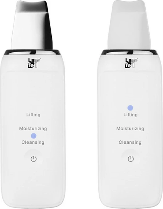 Pajisje peeling kavitacional, Lafe TWA002, 24.000 dridhje/sek, 3 mënyra pune, bateri 600 mAh, e bardhë