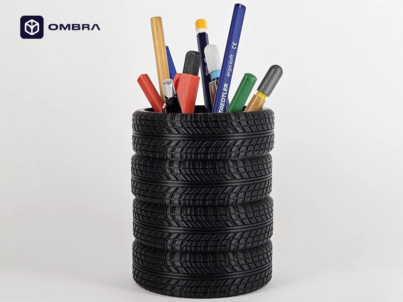 Mbajtëse Dekorative (Tire Can) - e zeze