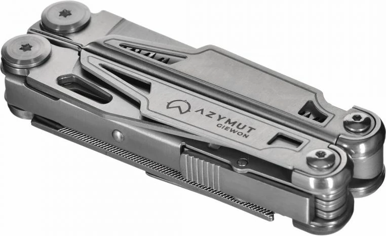 Multitool Azymut për turizëm, çelik