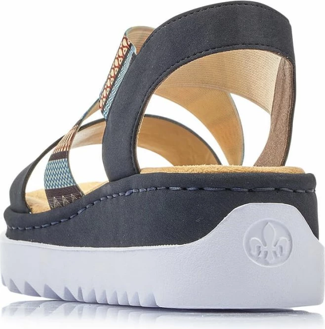 Sandale për femra Rieker, multikolor