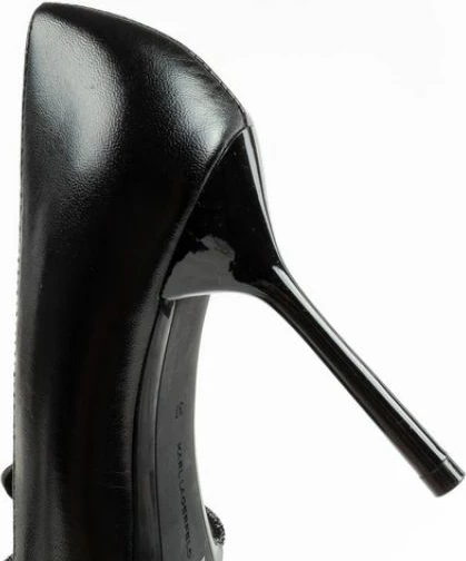 Këpucë me taka për femra Karl Lagerfeld, të zeza