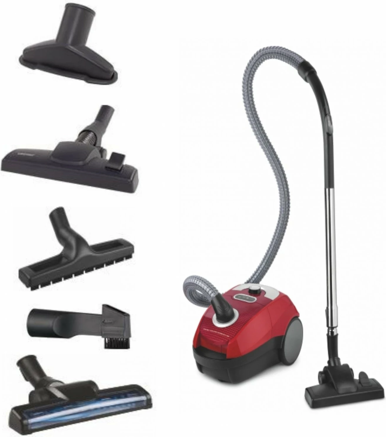 Fshesë me korrent Zelmer ZVC335 Kuba, 3L, e kuqe