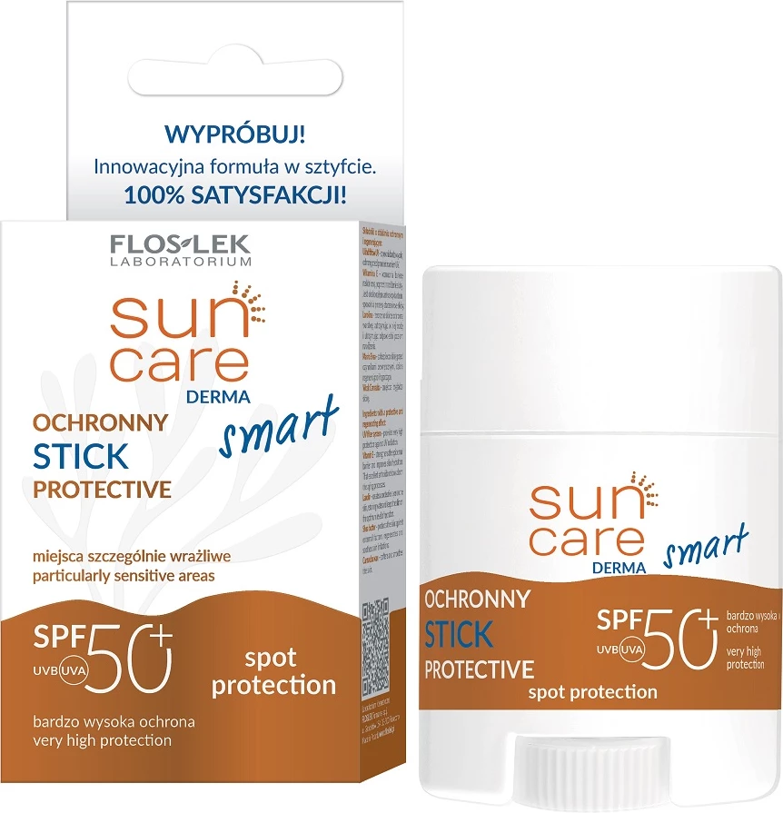 Stick mbrojtës nga dielli Floslek Derma Protective Stick SPF50+, 20g