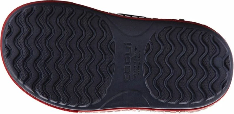 Sandale për djem Coqui, të kuqe dhe blu marine