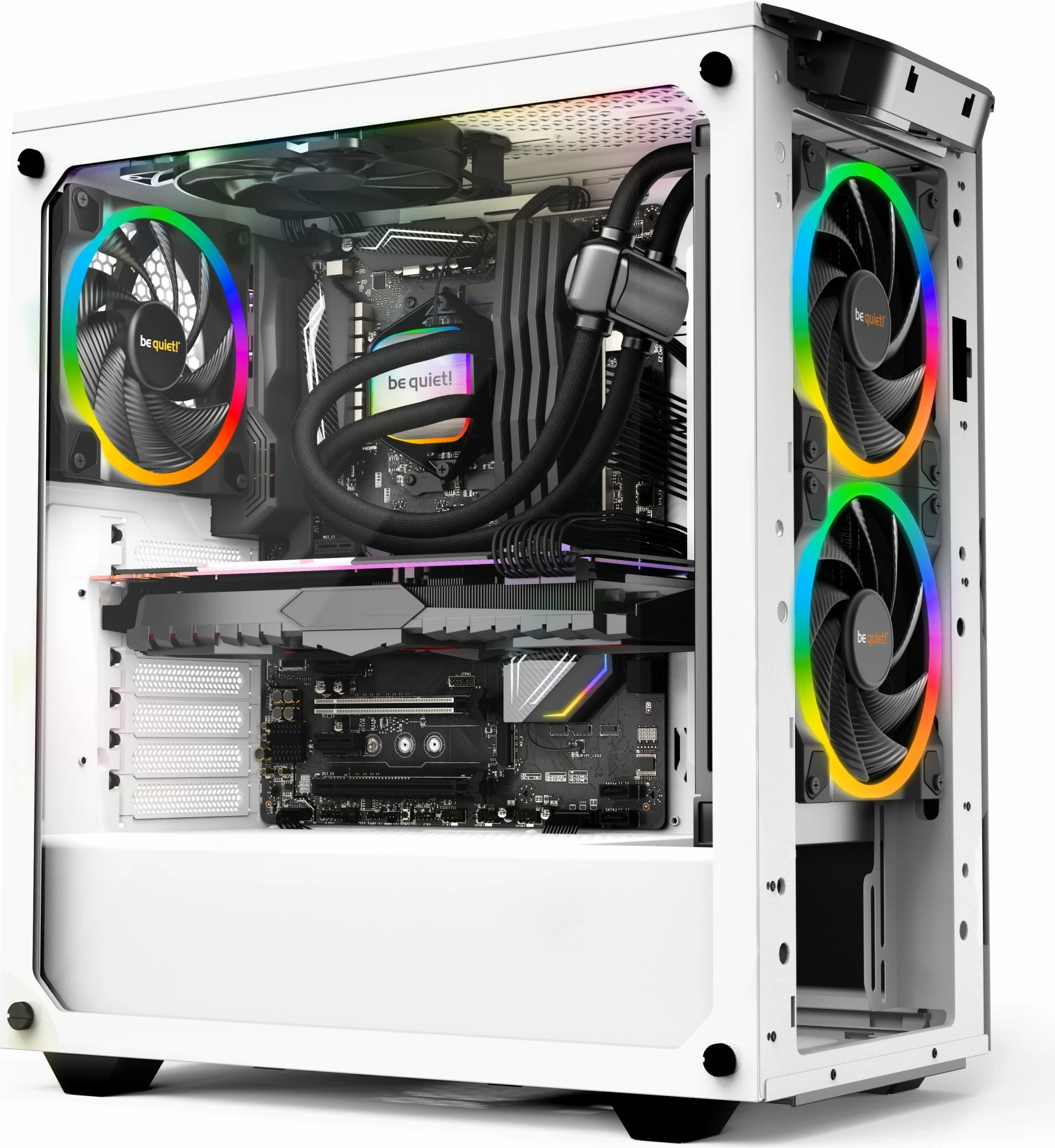 Ftohës me ujë be quiet! Pure Loop 2 FX 280mm, All-in-one, 14 cm, 10.8 dB, 32.8 dB, E zezë