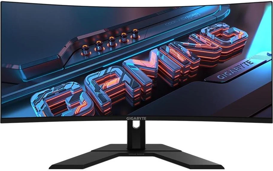 Monitori Gigabyte GS34WQC, ekran i lakuar, 34 inç