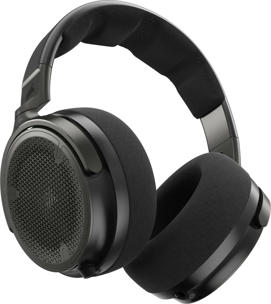 Kufje Corsair Virtuoso Pro Carbon, me mikrofon të shkëputshëm, ngjyrë e zezë