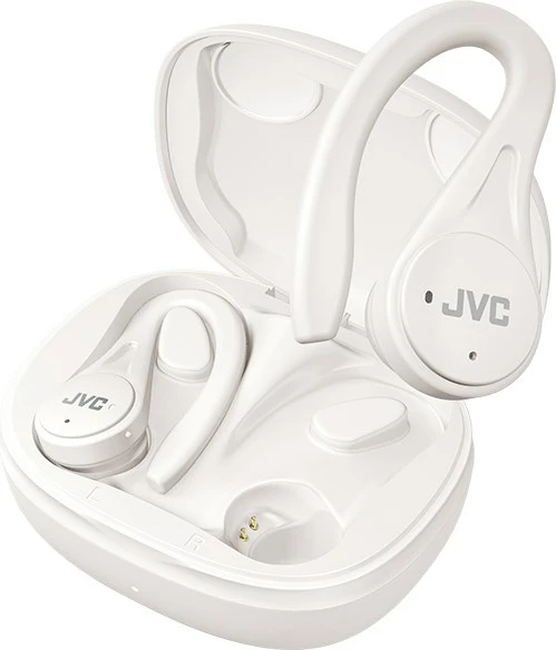 Kufje JVC HA-EC25TWU True Wireless, me ear-hook, të bardha