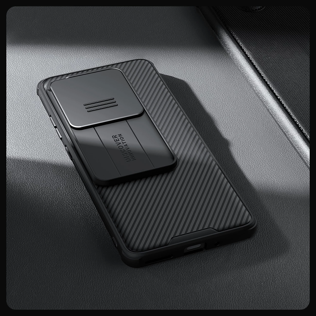 Mbështjellës Nillkin CamShield Pro për OnePlus Ace 3 / 12R, i zi