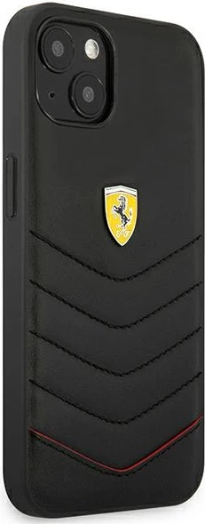 Mbështjellës Ferrari Off Track Quilted për iPhone 13 mini, 5.4", i zi, hardcase