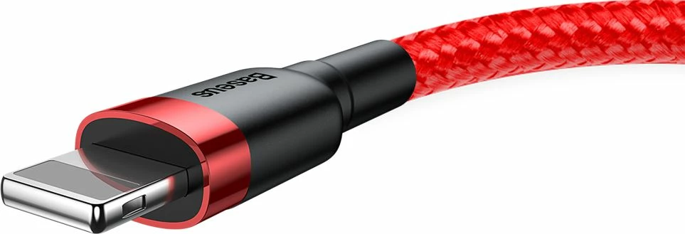 Kabl USB-A në Lightning Baseus Cafule CALKLF-C09 2m e kuqe
