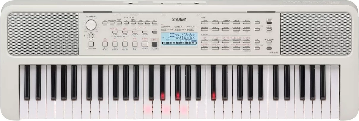 Keyboard Yamaha EZ-310, Bardhë