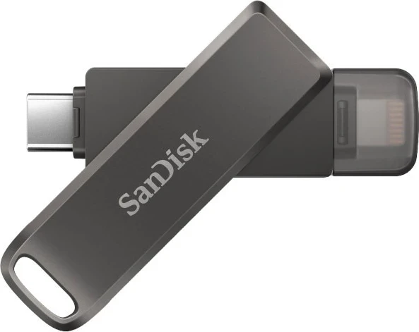 Flash Drive SanDisk iXpand, 256GB, gri