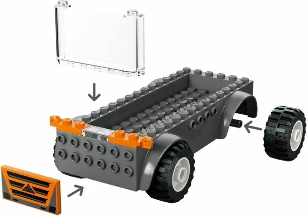 Set lodrash LEGO City për fëmijë