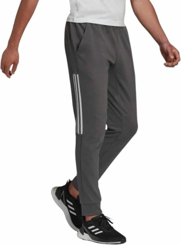 Pantallona sportive për meshkuj adidas, ngjyrë grafit [Madhësia: S]