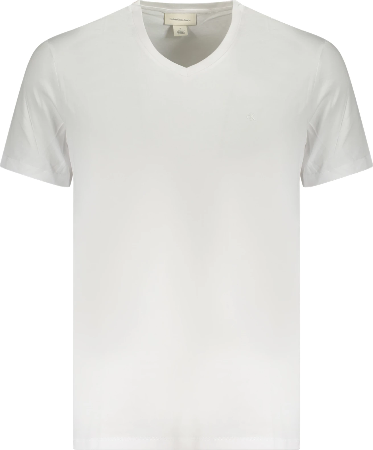 Maicë për meshkuj Calvin Klein, e bardhë