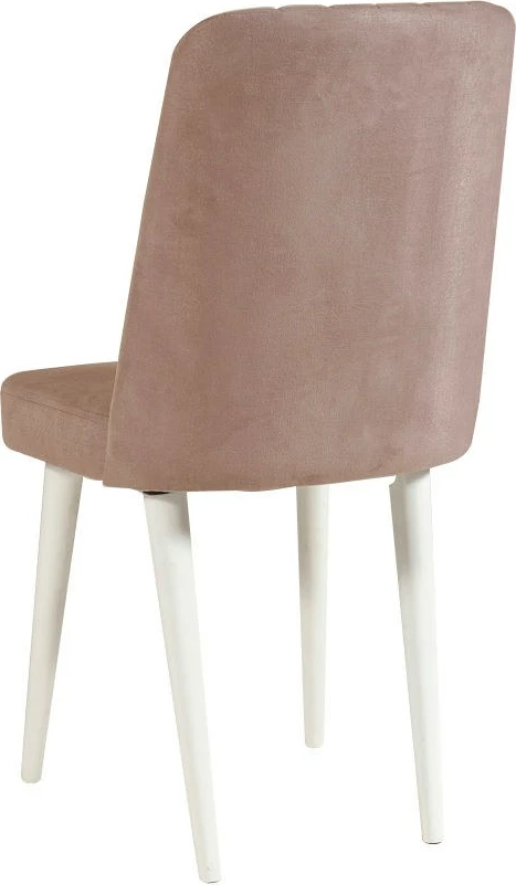 Tavolinë me karrige të zgjatshme Hanah Home, Vina, ngjyrë e bardhë dhe gur, 5 copë