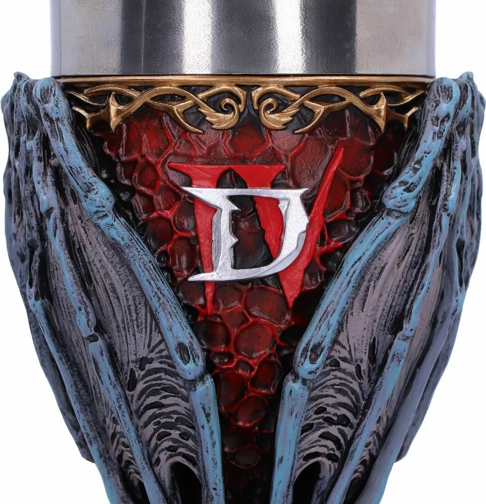 Helmë koleksionuese NEMESIS NOW Diablo IV Lilith, rrëshirë, e zezë dhe e kuqe