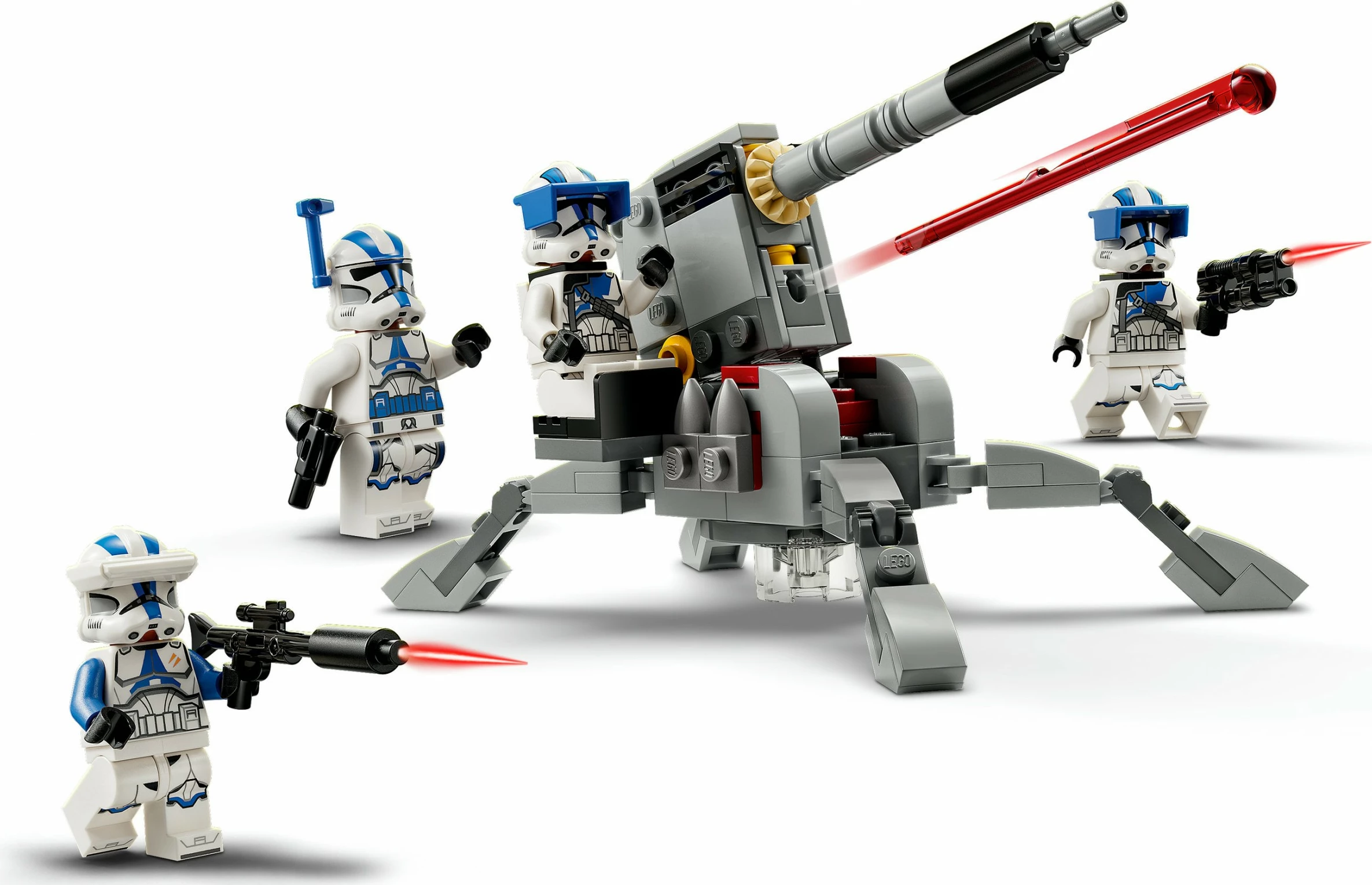 Set ndërtimi LEGO Star Wars 501st Clone Troopers, 119 pjesë, shumëngjyrësh